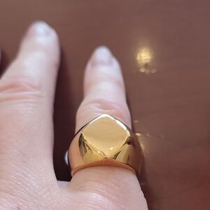 Gold Dome Ring